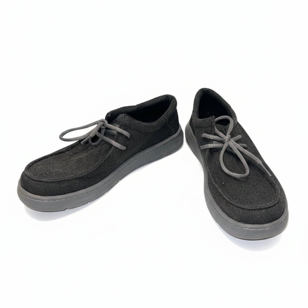 Ariat Canvas Stretch Hilo Charcoal Grey Shoes - Size 9